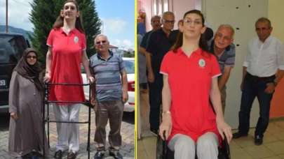 Rümeysa Gelgi, dünyanın en uzun boylu kadını! Guinness Rekorlar Kitabına girdi