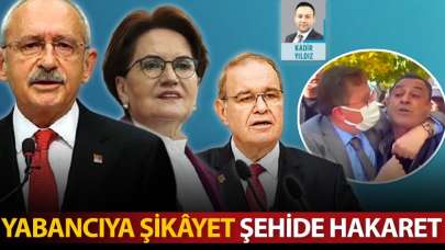 Yabancıya şikâyet şehide hakaret