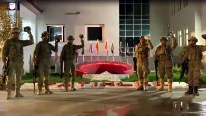 Mehmetçik'ten kendilerine çorap ören kadınlara teşekkür mesajı