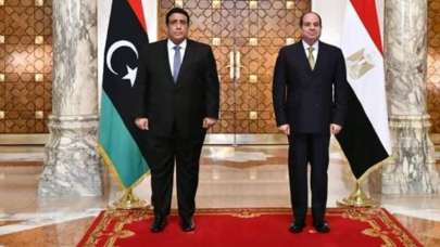 Mısır ile Libya arasında dikkat çeken buluşma!