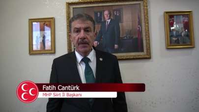 MHP Siirt İl Başkanlığı, “Milli Birlik ve dayanışma Kampanyası” başlattı