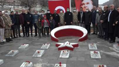 PKK'nın Hamzalı'da katlettiği 23 şehit törenle anıldı