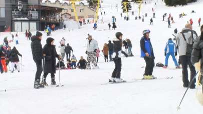 Uludağ'da pistler doldu