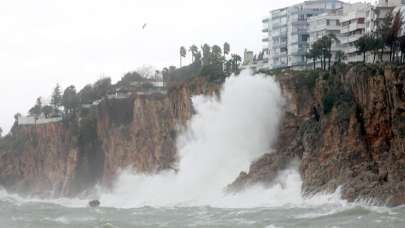 Anamur-Silifke kıyı kesimleri için fırtına uyarısı