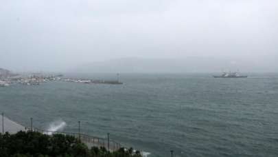 Çanakkale Boğazı'nda deniz ulaşımına engel