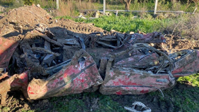 Toprağın altında bulundu