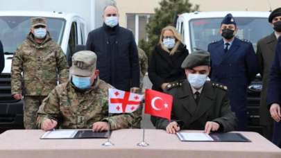 Türkiye'den Gürcistan Savunma Kuvvetleri'ne özel teçhizat