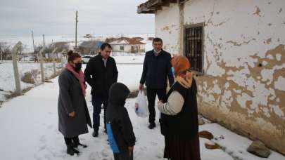 Vatandaş gelemedi Gölbaşı Belediyesi hizmet için yola çıktı
