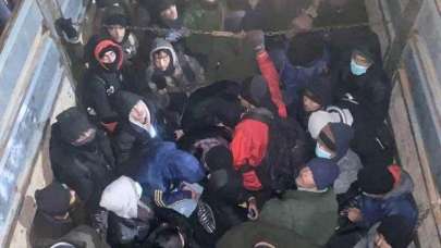 Bitlis'te 162 kaçak göçmen yakalandı