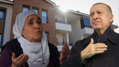 Depremzedelerden Cumhurbaşkanı Erdoğan'a vefa