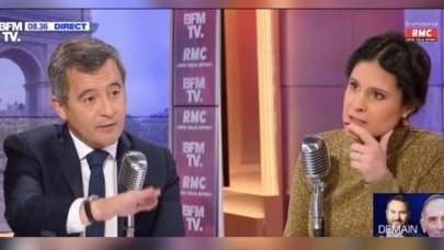 Fransa İçişleri Bakanı, katıldığı programın sunucusunu azarladı