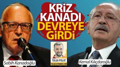 Kriz kanadı devreye girdi