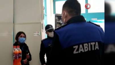 Başkent'te zincir marketleri denetleyen zabıta müdüründen sert sözler