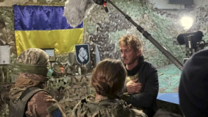 Oscar ödüllü oyuncu Ukrayna'da