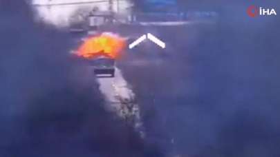 Ukrayna ordusu, Rus zırhlı araçlarını böyle vurdu