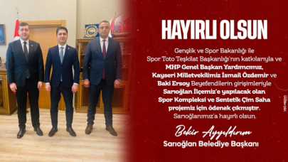 MHP, Sarıoğlan'a müjdeyi verdi