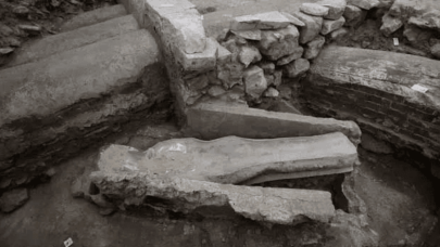 İnsan biçimli lahitten bakın ne çıktı