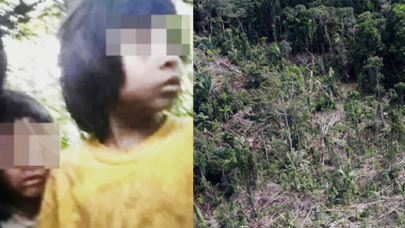 Ormanda kaybolan 5 yaşındaki kardeşler 4 hafta sonra böyle bulundu