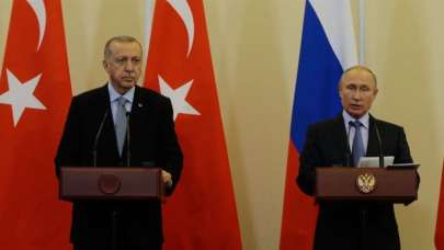 Cumhurbaşkanı Erdoğan ve Putin görüştü
