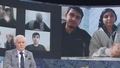 Canlı yayında annelerine seslendi