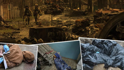 Fotoğraflar tüm dünyayı dehşete düşürdü: Sokaklar cesetlerle dolu...