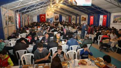 ETİMESGUT'TA HERGÜN 5 BİN KİŞİYE İFTAR