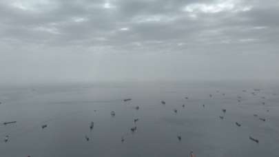 Havadan böyle görüntülendi