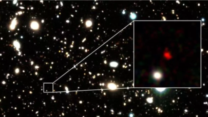 ''Dünya'ya en uzak galaksi bulundu''