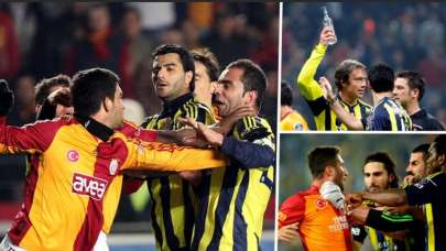 Fenerbahçe Galatasaray derbisi tarihinin unutulmaz olayları
