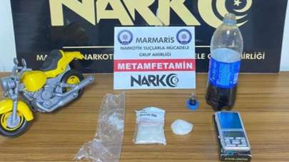 Oyuncak motorun içinde şoke eden görüntü!