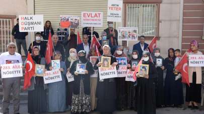 Bir aile daha evlat nöbetinde: 283'e yükseldi