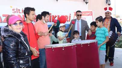 Silifke’de özel çocukların lunapark heyecanı