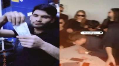 Türk lirası ile dalga geçen şüpheli yakalandı