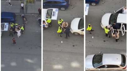 Polisimiz bir de böyleleriyle uğraşıyor! 'Çıkar üniformayı teke tek çıkalım'