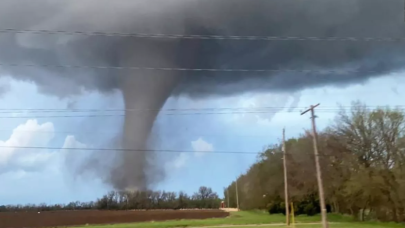 ABD'nin Kansas eyaletinde hortum