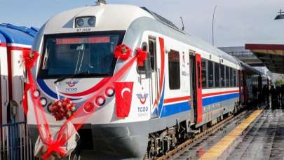 Diyarbakır-Batman arası yenilenen trenlerle ilk sefer