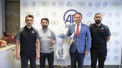 Ampute futbolda Avrupa'nın en büyüğü Etimesgut Belediyesi, AA'ya konuk oldu