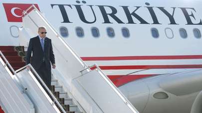 Cumhurbaşkanı Erdoğan, Azerbaycan'a gitti