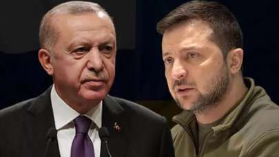 Cumhurbaşkanı Erdoğan Zelenskiy ile görüştü
