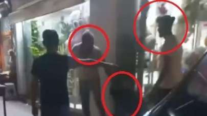 Kadına şiddete dayanamadı! Sessizce yaklaşan genç, dayakçı kocayı tek yumrukla yere serdi