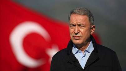 Bakan Akar: Yunanistan'a gerekli karşılığı vermeye devam edeceğiz