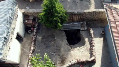 O ilimizde şaşırtan görüntüler! Sular çekildi, kemikler ortaya çıktı