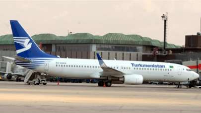 Türkmenistan'da uluslararası uçuşlar yeniden başlatılacak