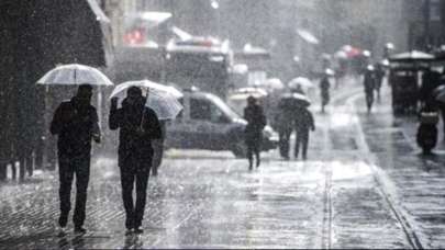 8 il için kuvvetli sağanak uyarısı