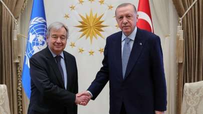 Cumhurbaşkanı Erdoğan, Guterres ile görüştü