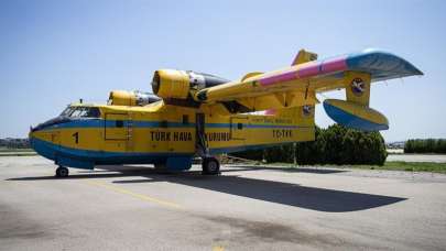 4 amfibik uçağı orman yangınlarıyla mücadeleye hazır