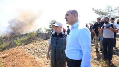 Bakan Soylu: Yangının nasıl çıktığına dair bir tespitimiz ve kimliğimiz var