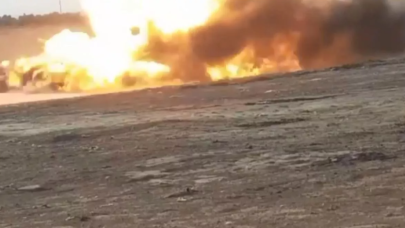 İçişleri Bakanlığı duyurdu: Suriye'de bomba yüklü kamyon imha edildi