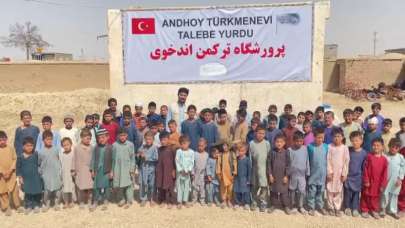 MHP Lideri Devlet Bahçeli'nin himaye ettiği Türkmen çocuklardan bayram mesajı