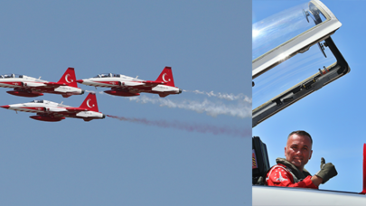 Nefes kesen görüntüler: Türk Yıldızları 30 yıldır gökyüzünü kırmızı beyaza boyuyor!